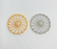 18K Gold Filled Multiple Strand Flower Shaped Beads, BD108