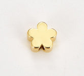 18K Gold Filled Tiny Star Beads, Star Spacer Beads, Star Spacer Charms, Spacer Beads for Necklace Bracelet Jewelry Making, 6x6mm, BD135