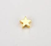 18K Gold Filled Dainty Star Spacer Beads, Star Beads, Celestial Spacer Bead for Bracelet Necklace Jewelry Making, 6x6mm, BD148