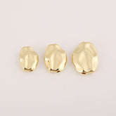 18K Gold Filled Irregular Shape Beads, Spacer Beads for Necklace Bracelet Jewelry Making Supply, BD155