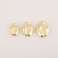 18K Gold Filled Irregular Shape Beads, Spacer Beads for Necklace Bracelet Jewelry Making Supply, BD155