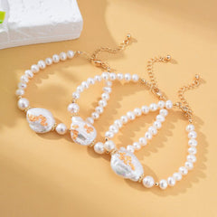 18K Gold Filled Elegant Freshwater Pearl Bracelet, Coin Pearl Bracelet with Gold Accents, Baroque Pearl Beaded Bracelet, Gift for Her, BR092