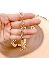 14K Gold Filled Paperclip Cable Chain by Yard, Textured Cable Chain , Wholesale bulk Roll Chain for Jewelry Making, CH135