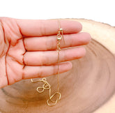 24K Gold Filled Box Chain Necklace, Adjustable 18″ Dainty Box Chain Necklace, Ready to wear for Necklace Jewelry Making Supply, 18″ CH176