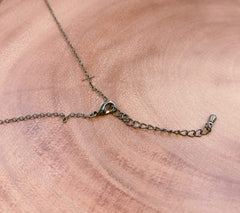 Ready to Use Gunmetal Black Thin Cable Necklace Chain, Layering Cable Chain Dainty Necklace for Pendant Charm Necklace Making, 16”, CH209