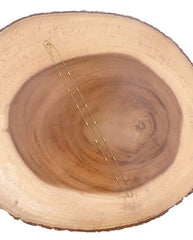 18K Gold Filled Ready to Use Saturn Station Chain Necklace, Layering Beaded Chain, Beaded Necklace for Pendant Charm Necklace, 18", CH264