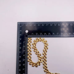 18K Gold Filled Panther Chain by Yard, Wholesale Bulk Panther Link for Jewelry Making, Gift for Her, CH340