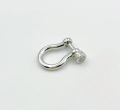 18K Gold Filled Screw Clasp Lock, Anchor Shackle, Gold Bracelet Clasps, Anchor Necklace, Sailor Bracelet Clasp Supply, 22x17mm, CL458