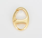 18K Gold Filled Spring Gate Ring, CL501
