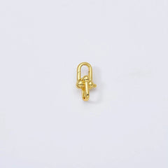 14K Gold Filled U Shape Link Lobster Clasp, Chunky Horse Shoe Chain U Link Clasp, Lobster Clasp for Necklace Bracelet Jewelry Making, CL512