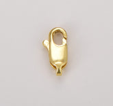 18K Gold Filled Dainty Rectangle Lobster Clasp, Lobster Claw Clasp, Wholesale Lobster Clasp for Jewelry Making Necklace Bracelet Anklet, CL533