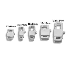 18K Gold Filled Dainty Square Lobster Clasp, Unique Square Style Clasp for Jewelry Necklace Bracelet Anklet Making, CL543C