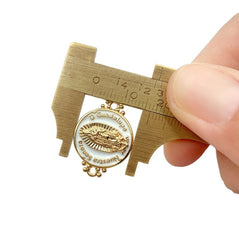 18K Gold Filled Our Lady of Guadalupe Enamel Connector, Virgin Mary Connector, Charm Connector, Gold Connectors, 22x16mm, CN286