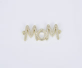 18K Gold FilledMom Word Charm Connector, Mothers Day Gift, Mom Charm for Bracelet Necklace Component DIY Jewelry Making Supply, CN388