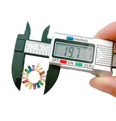 18K Gold Filled Rainbow CZ Star Bagette CZ Dangle Pendant, Princess Cut Circle Pendant, Rainbow Charm, Necklace Bracelet Charm, 20mm, CP1131