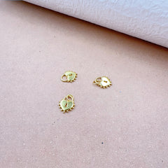 18K Gold Filled Mini Heart Lock Charm, Padlock Pendant, Lock Pendant for Necklace Bracelet Earring Jewelry Making Supply, CP2181