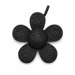 Flower Charm, Pave CZ Flower Pendant, Floral Charm, Rhinestone Flower Jewelry Finding, Floral Necklace Bracelet Charm, DIY Jewelry, CP456