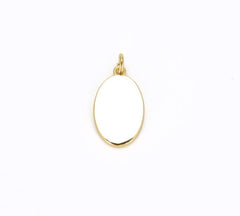 22K Gold Filled Virgin Mary Charm, Our Lady Of Guadalupe, Virgin Mary Necklace, Virgin Mary Bracelet, Virgin Mary Pendant, 23x12mm, CP668