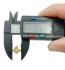 24K Gold Filled Evil Eye Charm, Gold Plated Evil Eye, Evil Eye Pendant, Evil Eye Necklace, Evil Eye, Charm Necklace, Charm Bracelet, 10x10mm, CP906