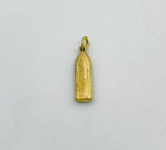 24K Gold Antique Rustic Thailand Buddha Brass Charm, Buddha Brass Pendant, Buddha Charm, Antique Buddha for Necklace Bracelet Jewelry Making Supply, CP981