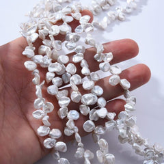 High Quality Keshi Pearl, Grade 8A+ Natural Freshwater eed Nugget Keshi Pearl Bead, Keshi Pearl,By Piece, Full Strand, FWP017