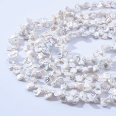 High Quality Keshi Pearl, Grade 8A+ Natural Freshwater eed Nugget Keshi Pearl Bead, Keshi Pearl,By Piece, Full Strand, FWP017