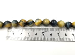 6MM Yellow Red Blue Tiger Eye Beads Grade AAA Genuine Natural Gemstone Round Loose Beads, Full Strand 15.5″, GRN045