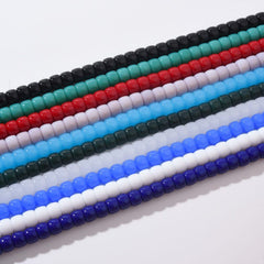 High Quality Glass Beads Spacer Beads Sparkling Crystal Loose Beads Bracelet Charms Findings Jewelry Making Gems 8x6mm ORG219