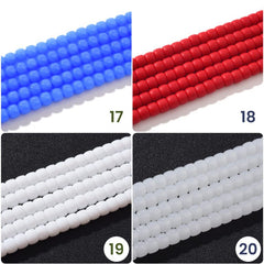 High Quality Glass Beads Spacer Beads Sparkling Crystal Loose Beads Bracelet Charms Findings Jewelry Making Gems 8x6mm ORG219