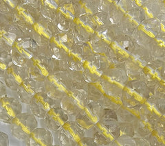 Natural Lemon Quartz Beads, PRP639