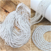 Sparkling Natural Crystal Faceted Rondelle Grade AAA Gemstone Beads – High Quality 3.5x3mm Beads in a Full 15.5″ Strand for Stunning Jewelry Making – PRP661#30