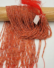 NangHong Agate Crystal Gemstone, Crystal Beaded Bracelet, NangHong Gemstone Beads Jewelry, Full Strand 15.5″ 2×1.8mm, PRP661#22