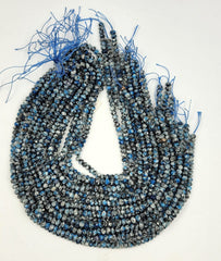 K2 Blue Bead Granite Gemstone Grade AAA PRP666