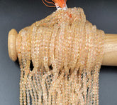 Cube Citrine Rock Gemstone, Faceted Citrine Stone, Raw Citrine Stone, Healing Crystals and Stones, Brazilian Citrine 5x5mm PRP700