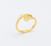 18K Gold Filled Dainty Mama Word Ring, Adjustable Minimalist Ring, Mothers Day Gift, Everyday Stacking Ring, Gift for Her, RG203