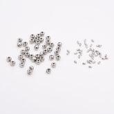 18K Gold Filled Crimp End Clasp Spacer Bead, Crimp Beads, Stopper Beads, Gold Jewelry Findings, Crimp End Spacer Beads, SP102