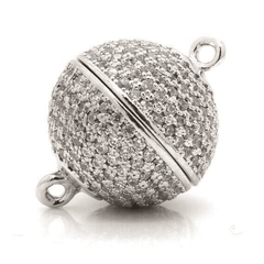 18K Gold FilleD Magnetic Clasps, 8mm, CL248