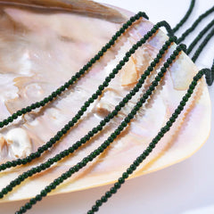 Green Gold Sandstone Beads, 15.5" Full Strand Stone, 2mm Loose Beads, Jewelry Making Bracelet Necklace, PRP1011