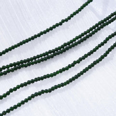 Green Gold Sandstone Beads, 15.5" Full Strand Stone, 2mm Loose Beads, Jewelry Making Bracelet Necklace, PRP1011