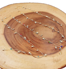 18K Gold Filled Heart Chain by Yard, CZ Heart Link Chain by Foot, Heart Link Chain, Wholesale Unique Bulk Roll Chain for Jewelry Making, CH298