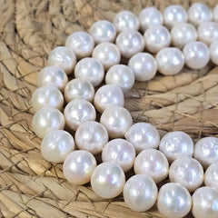 Natural Edison Pearl, Natural Color Freshwater Pearls, Genuine Edison Pearl Beads, Natural Pearl Beads, Loose Beads, 10-11mm, 2.5x5mm, FWP031