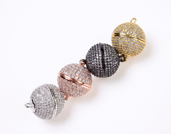 18K Gold Filled 12mm Magnetic Clasps, CL250