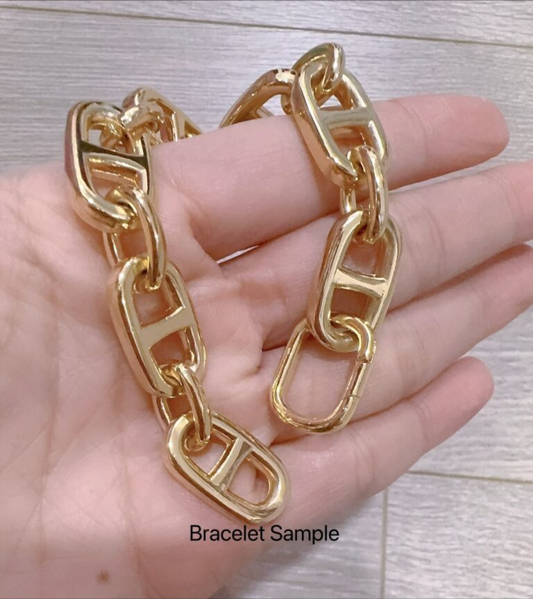 18K Gold Filled Carabiner Spring Push Clasp, Gold Filled Spring Gate Clasp, Interlocking Oval Lock Clasp, Spring Clasp, 19x12mm, CL525