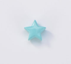 Enamel Colorful Five Point Star Beads, BD102