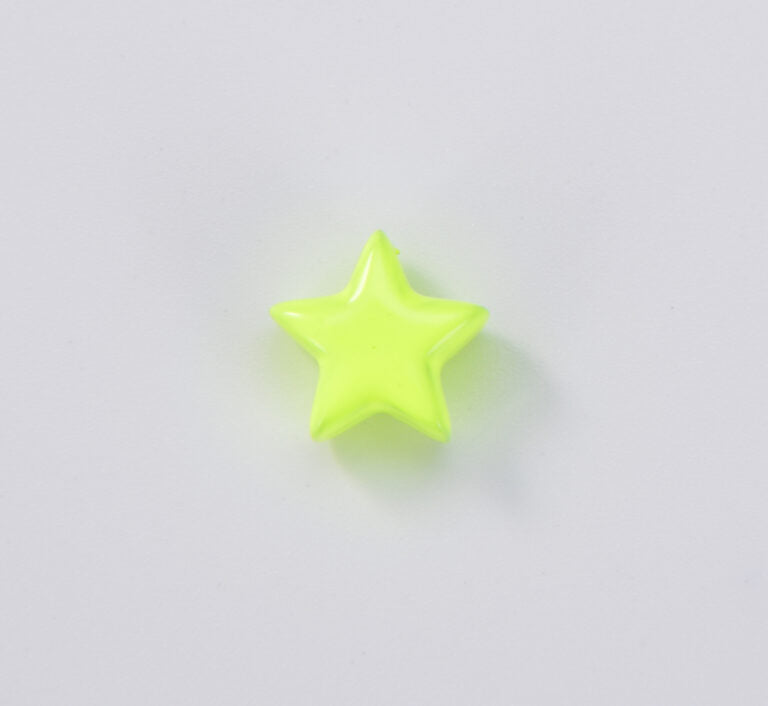 Enamel Colorful Five Point Star Beads, BD102