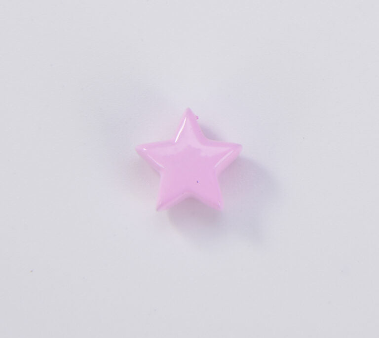 Enamel Colorful Five Point Star Beads, BD102