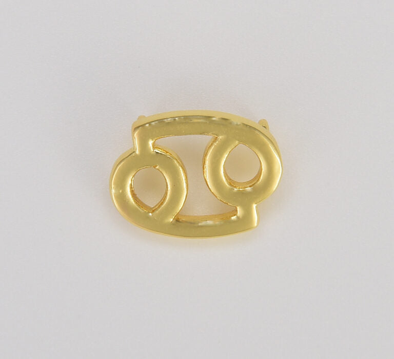 18K Gold Filled Zodiac Constellation Beads, BD109