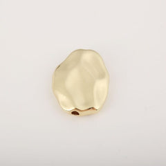 18K Gold Filled Irregular Shape Beads, Spacer Beads for Necklace Bracelet Jewelry Making Supply, BD155B