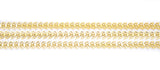 18K Gold Filled Brass Flat Chevron Chain, Decorative Leaf Chain, Wholesale Chain, 1/3/10 Feet, 6x4mm, CH079