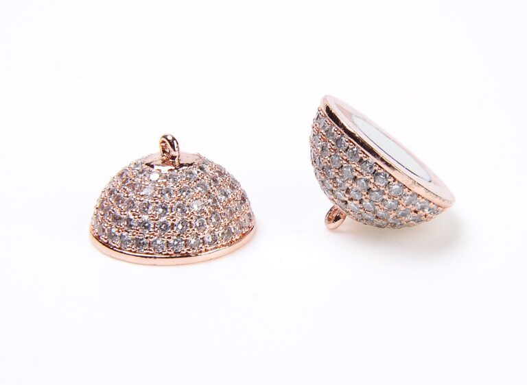 18K Gold FilleD Magnetic Clasps, 8mm, CL248